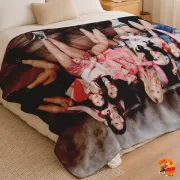 Плед с принтом k-pop TWICE