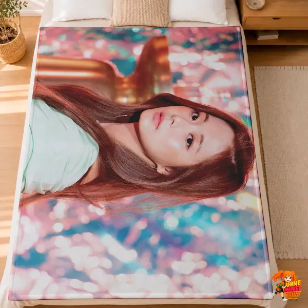Плед с принтом k-pop TWICE Плед с принтом k-pop TWICE