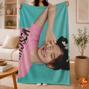 Плед с принтом k-pop TWICE