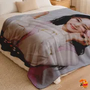 Плед с принтом k-pop TWICE
