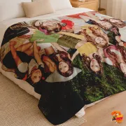 Плед с принтом k-pop TWICE