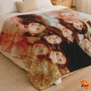 Плед с принтом k-pop TWICE