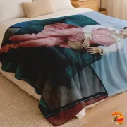 Плед с принтом k-pop TWICE