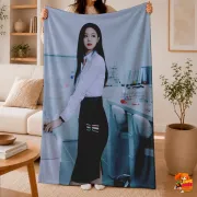 Плед с принтом k-pop TWICE