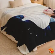 Плед с принтом k-pop TXT