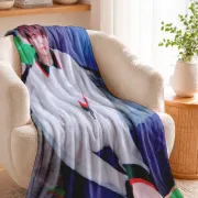 Плед с принтом k-pop TXT
