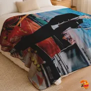 Плед с принтом k-pop TXT