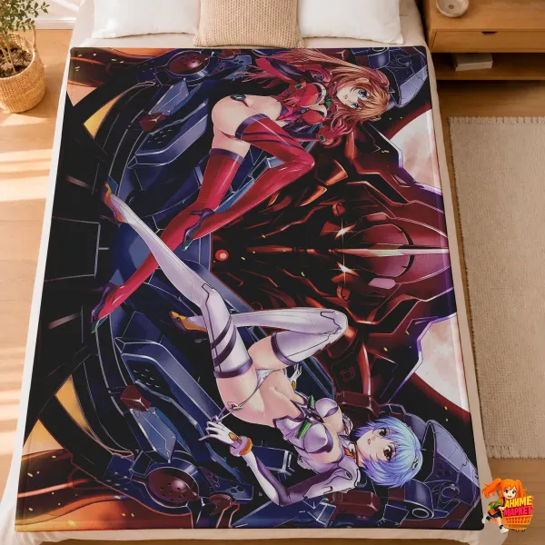 Плед с принтом Evangelion Евангелион Плед с принтом Evangelion Евангелион