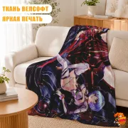 Плед с принтом Evangelion Евангелион