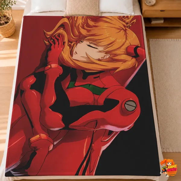 Плед с принтом Evangelion Евангелион Плед с принтом Evangelion Евангелион
