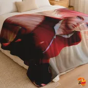Плед с принтом Наруто
