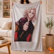 Плед с принтом Токийские мстители