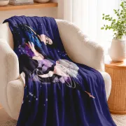 Плед с принтом Юри на льду