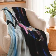 Плед с принтом Юри на льду