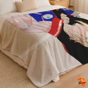 Плед с принтом Юри на льду
