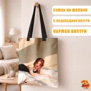 Сумка-шоппер с принтом k-pop (G)I-dle Шухуа