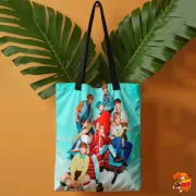 Сумка-шоппер с принтом k-pop Ateez