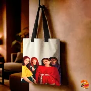 Сумка-шоппер с принтом k-pop BLACKPINK