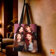 Сумка-шоппер с принтом k-pop BLACKPINK