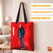 Сумка-шоппер с принтом k-pop BTS Джей-Хоуп
