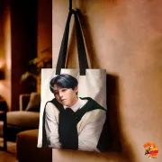 Сумка-шоппер с принтом k-pop BTS Чимин