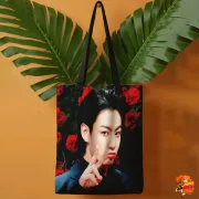 Сумка-шоппер с принтом k-pop BTS Чонгук