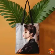 Сумка-шоппер с принтом k-pop BTS Чимин