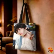 Сумка-шоппер с принтом k-pop BTS Тэхен