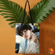 Сумка-шоппер с принтом k-pop BTS Тэхен