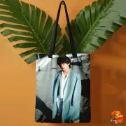 Сумка-шоппер с принтом k-pop BTS Тэхен