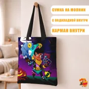 Сумка-шоппер с принтом Brawl Stars