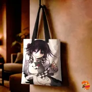 Сумка-шоппер с принтом Danganronpa Кокичи Ома