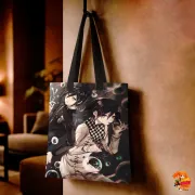 Сумка-шоппер с принтом Danganronpa Кокичи Ома и Шуичи Сайхара