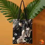 Сумка-шоппер с принтом Danganronpa Кокичи Ома и Шуичи Сайхара