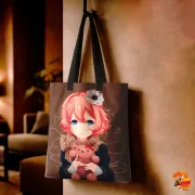 Сумка-шоппер с принтом Doki Doki Literature Club! Сайори