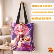 Сумка-шоппер с принтом Genshin Impact Дори