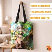 Сумка-шоппер с принтом Genshin Impact Нахида