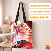 Сумка-шоппер с принтом Genshin Impact Нилу