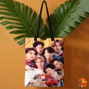 Сумка-шоппер с принтом k-pop Got7