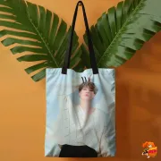 Сумка-шоппер с принтом k-pop Got7 Ким Югём