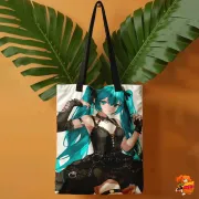 Сумка-шоппер с принтом Hatsune Miku Хацунэ Мику