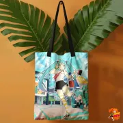 Сумка-шоппер с принтом Hatsune Miku Хацунэ Мику
