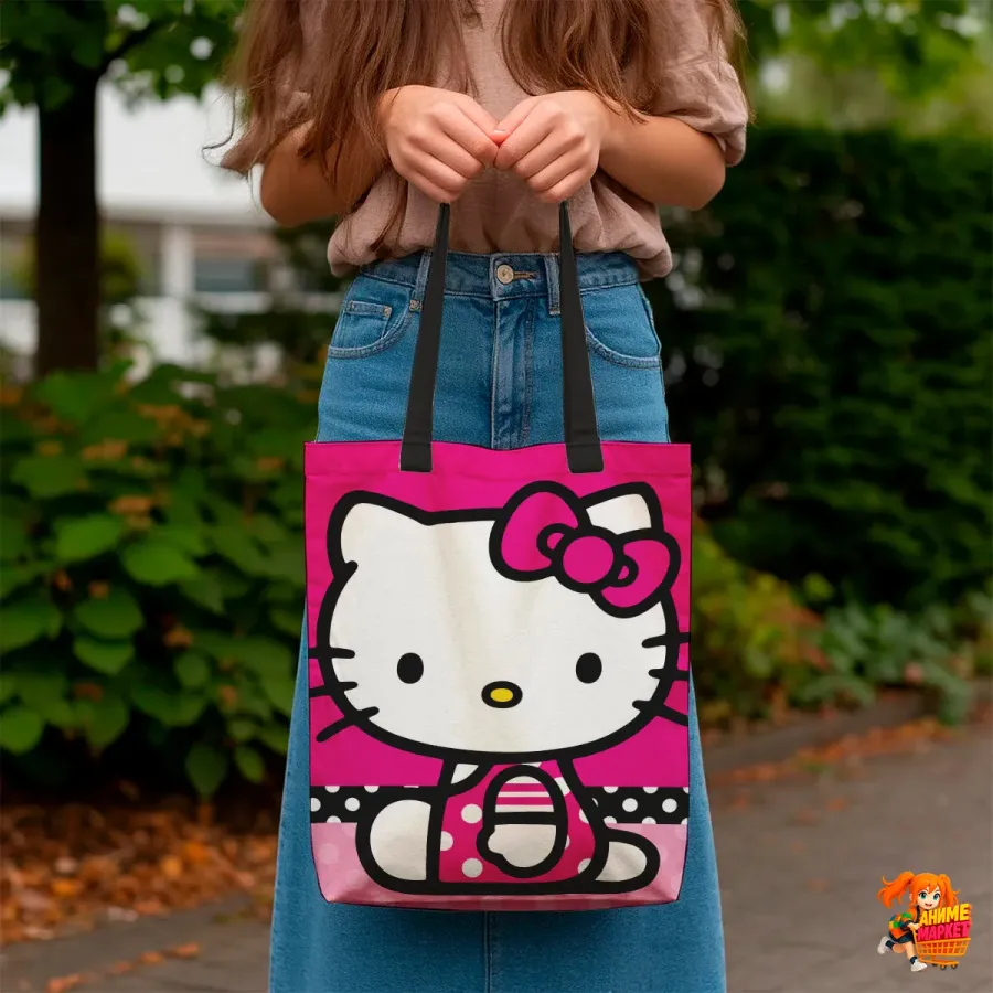 Сумка-шоппер с принтом Hello Kitty