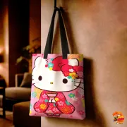 Сумка-шоппер с принтом Hello Kitty