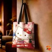 Сумка-шоппер с принтом Hello Kitty