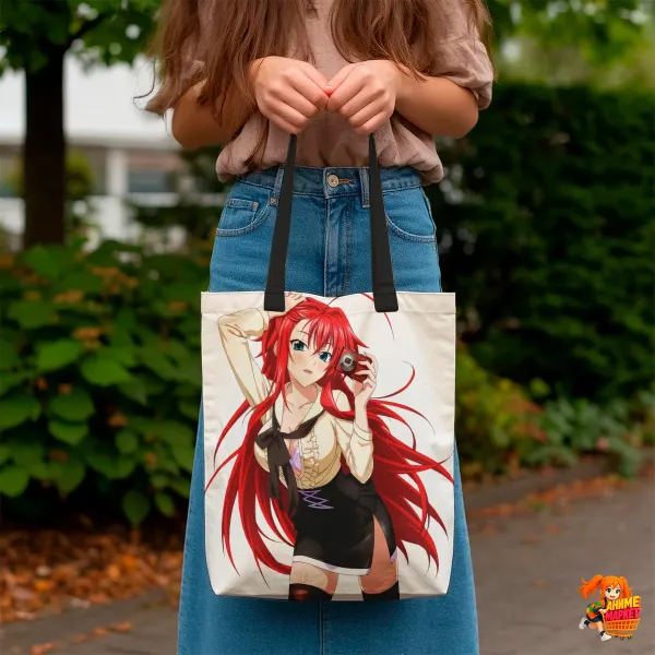Сумка-шоппер с принтом High School DxD Риас Гремори Сумка-шоппер с принтом High School DxD Риас Гремори