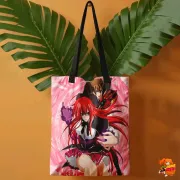 Сумка-шоппер с принтом High School DxD Риас Гремори и Иссэй Хёдо