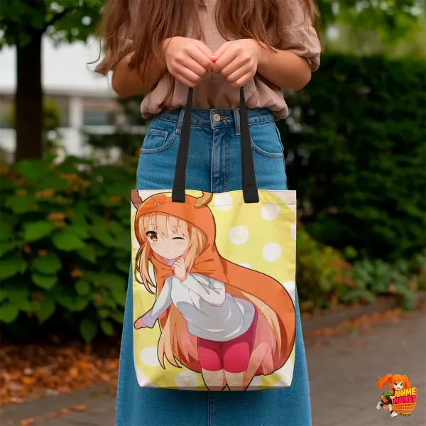 Сумка-шоппер с принтом Himouto! Umaru-chan Двуличная сестрёнка Умару-чан! Сумка-шоппер с принтом Himouto! Umaru-chan Двуличная сестрёнка Умару-чан!