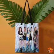 Сумка-шоппер с принтом k-pop ITZY