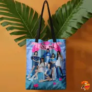 Сумка-шоппер с принтом k-pop IVE